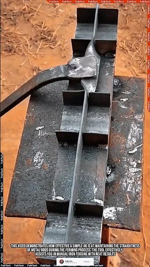 Forging Jig Tool: Manual Iron Forging Neat Stable Precise #tool #tools #innovation