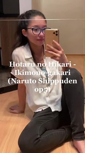 Hotaru no Hikari - Ikimono-gakari (Naruto Shippuden op5) ##lyrics #fypシ #naruto #narutoshippuden #anime #ikimonogakari #いきものがかり #opening #ナルト疾風伝