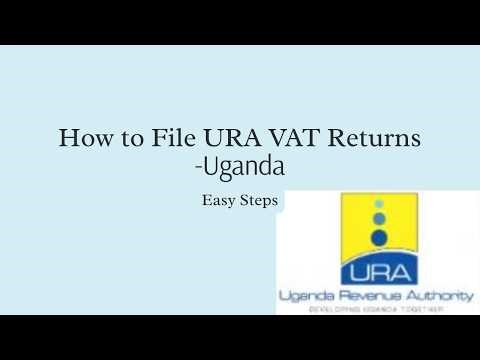 How to file VAT returns - Uganda