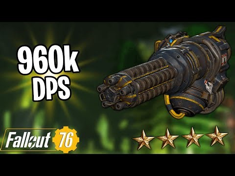 New 60k DAMAGE Gauss Minigun! Bethesda Messed Up Again - Fallout 76 pts