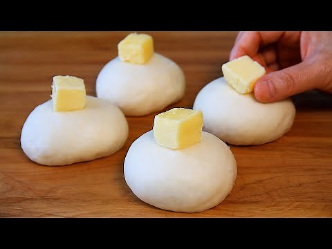 Put butter on top, I found the easiest way to make multi-layer bread with my hands only
