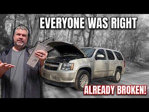 My Dream Tahoe Hybrid Was “Totaled”… Until a Toyota Battery Fixed It