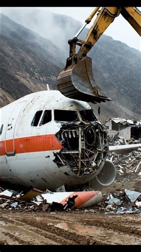 Plane Recycling Process #factoryprocess #howitsmade #aivideo #aviation