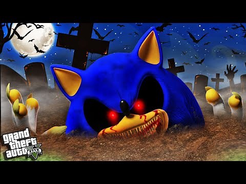 Bringing EVIL SONIC.EXE Back From The DEAD In GTA 5 (Mods)