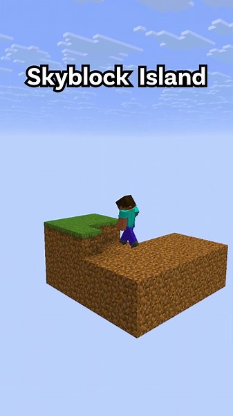 How to Build a Skyblock Island (Minecraft)