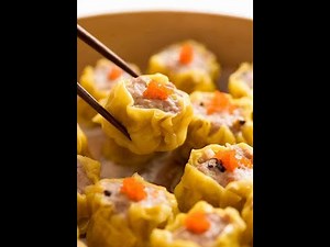 Chicken Siu mai dim sum recipe 香港烧卖