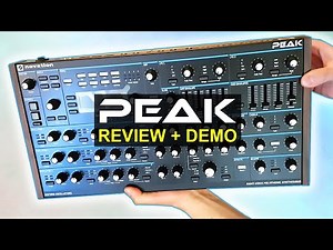 NOVATION PEAK - Review, Sounds & Synth Demo