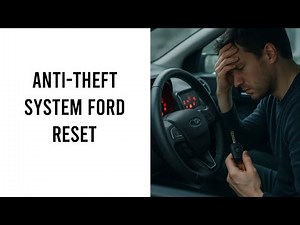 How To Reset The Anti-theft System On Your Ford