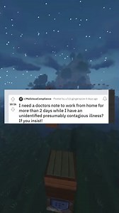 19K views · 74 reactions | I need a doctors note to work from home for more than 2 days while I have an unidentified presumably contagious illness? If you insist!. #reels #askreddit #malicius #redditposts #redditstories #reddit | Viral Way 3.5 | Facebook