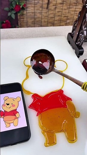 Sugar Painting with Hot Sugar! 🔥 Satisfying Edible Art