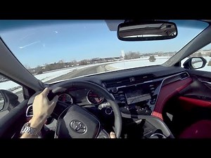 2018 Toyota Camry XSE V6 - POV Test Drive & Walkaround (Binaural Audio)