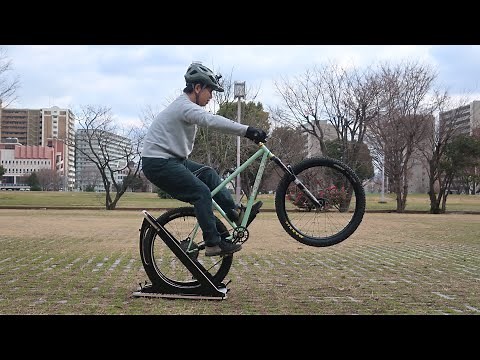 MTB Hopper "BALANCE" でマニュアルの練習