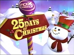 Fox Family Channel 25 Days Of Christmas commercial break part 1 (December 1998)