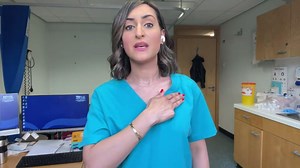 Dr Punam Krishan demonstrates how to check your breasts and pecs for breast cancer and tells us the signs and symptoms to look out for. | BBC Morning Live