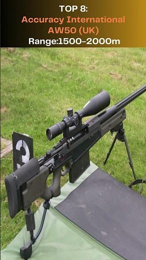 Top 10 Sniper Rifles Ranked By Their Maximum Effective Range