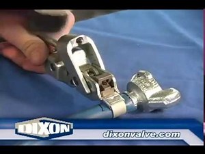 Dixon Valve Coupling Procedure 2102: Installation of Pre-formed Band Clamps using Punch Style Tool