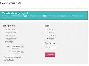 How To Download Fitbit Data