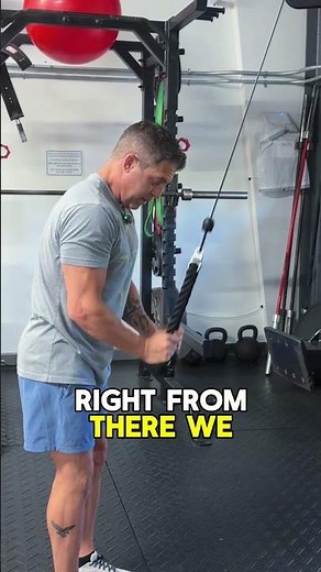 tricep extension form #shorts