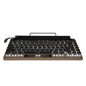 앱코 TW1867 레트로 블루투스 기계식 키보드 (청축) : 샵다나와