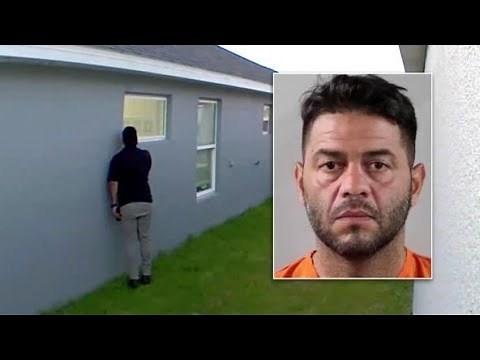 Ex-con caught peeping in teen's window by surveillance camera, deputies say