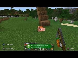 Minecraft Bedrock Achievement Guide : When Pigs Fly