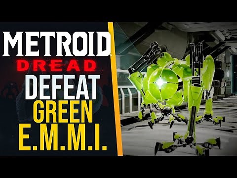 How to beat the Green EMMI in Metroid Dread!