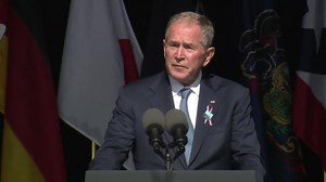 Bush notes ‘sudden splendor’ of bravery on 9/11