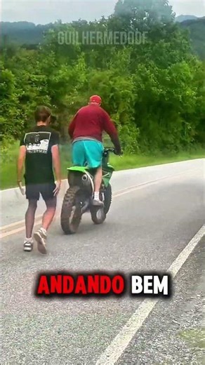Ninguém Esperava Isso Desse Vovô Na Moto De Trilha.
