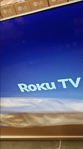 Sharp roku tv "85"