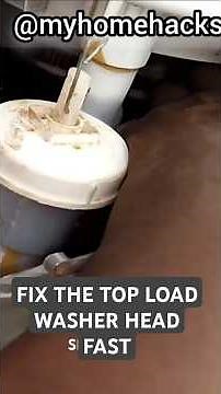 DIY Top Load WASHING MACHINE HEAD NOT SPINNING || Full Video Down 👇 #DIY #washingmachine #diyrepair