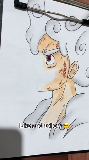 Drawing Luffy Gear 5: Step-by-Step Tutorial