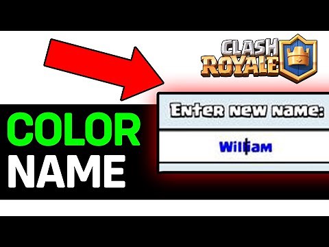 HOW TO CHANGE NAME COLOR IN CLASH ROYALE 2026