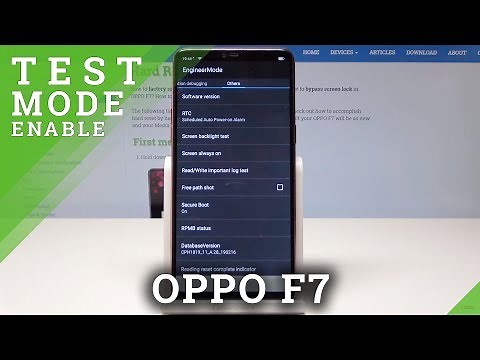 How to Enter Engineer Mode in OPPO F7 - Hardware Test Mode