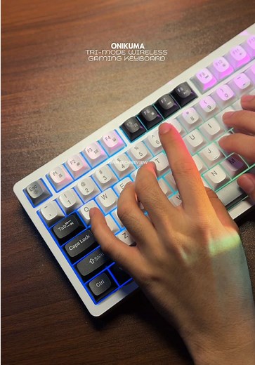 Onikuma MT902 Tri-Mode Wireless Keyboard #gamingkeyboard #keyboard #onikuma