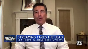 2.4K views · 211 reactions | Streaming usage hit a new monthly record in July, according to data from Nielsen. What's the play on platforms like $NFLX, $WBD and $DIS? Here are the takeaways from @GuyAdami, @karenfinerman, @timseymour and @grassosteve. | CNBC Fast Money | Facebook