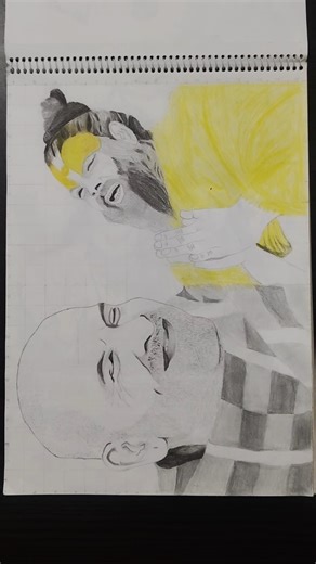 Art of Neem karoli baba and premanand ji maharaj.😍