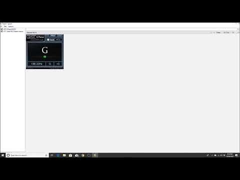 Blind accessible VST tuner for guitar, bass, strings, GTune with SIBIAC in Reaper | Tutorial
