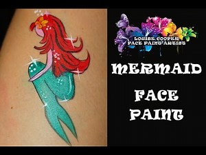 Aerial Mermaid Face Paint