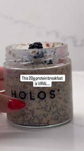 Stop skipping breakfast. ⏰ HOLOS Overnight Muesli is easily prepped in seconds. All of our delicious flavours are packed with protein, fibre & vitamins to keep you energized and satiated throughout your day. 🥣 Organic, Vegan & Low Sugar 💪 Packed With 20g Plant Protein 🌟 1 Billion CFU Probiotics Shop Now! | HOLOS