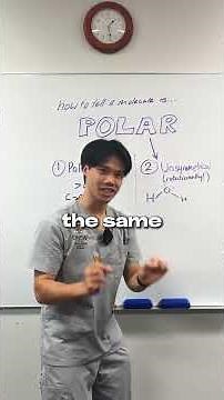 Stop guessing whether a molecule is polar or non-polar... 😭