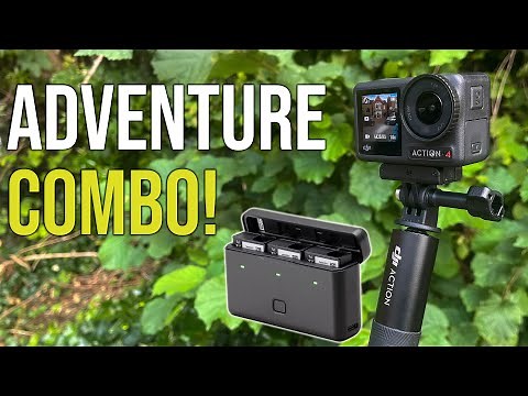 DJI Osmo Action 4 Adventure Combo Unboxing and Initial Impressions/Vlog Test