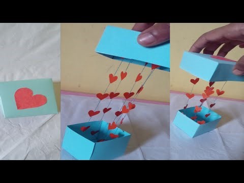 DIY surprise gift box craft idea || Surprise box craft 