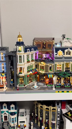 Lighting Up the Shopping Street in LEGO City
