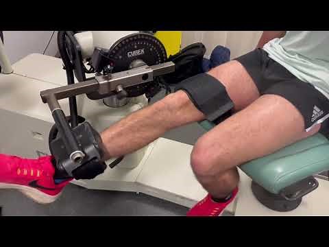 Isokinetic strength testing
