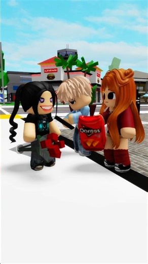 Fake Girlfriend Tricked Him... Then Got Exposed 😱 #roblox #brookhaven #robloxshorts