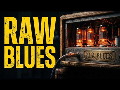Slow Midnight Blues | Slow Raw Guitar Instrumental | ÂLÂ BLUES - Slow Burn