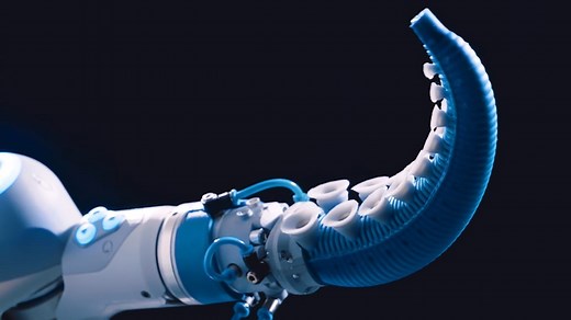 Scientists created a robotic octopus arm to make gripping a lot easier