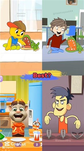 Playing with crocodile (Animation meme) #animation #meme #memes #animationmeme