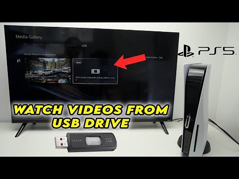 PS5 : How to Watch Videos From a USB Drive