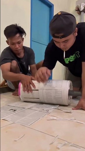 Proses pembuatan mercon kertas